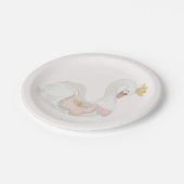 Dwaze Zwanen Baby Shower Bord (Gekanteld)