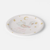 Dwaze Zwanen Baby Shower Bord (Gekanteld)