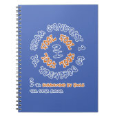 Dwazen het hele jaar door notitieboek (Voorkant)