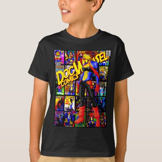 DWB comix wezel T-shirt (Voorkant)