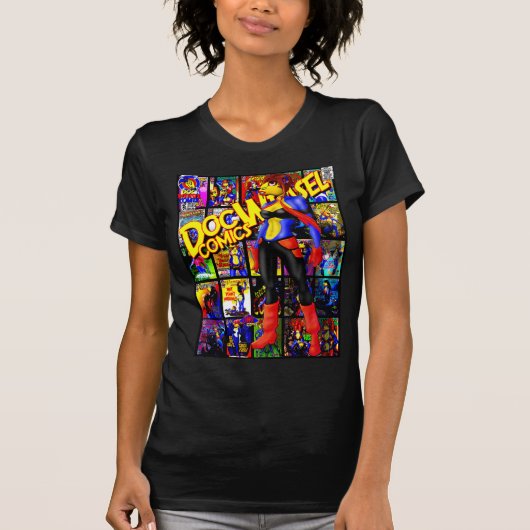 DWB comix wezel T-shirt (Voorkant)