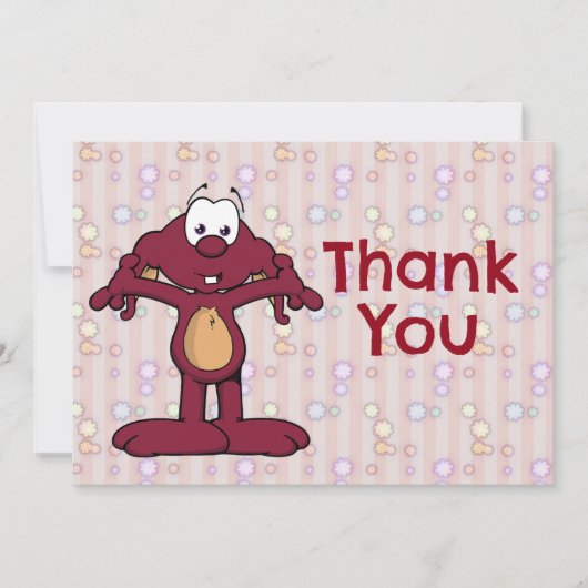 Dweeblinks Bedankkaart (Voorkant)