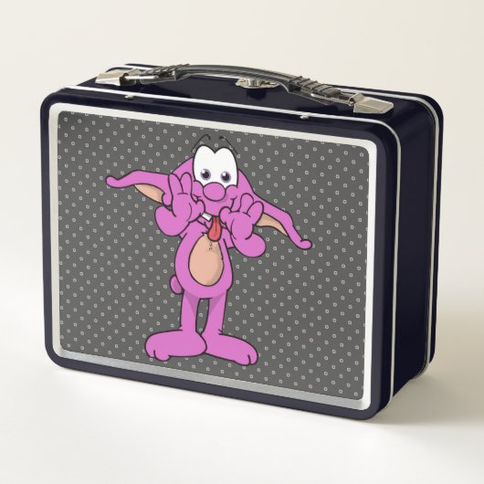Dweeblinks Metal Lunch Box (Achterkant)