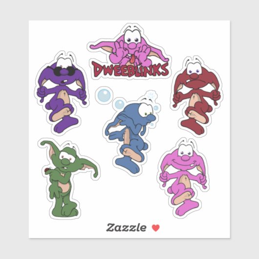 Dweeblinks stickers (Vel)