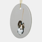 dweil keramisch ornament (Links)