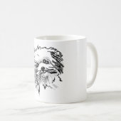 dweil koffiemok (Voorkant rechts)