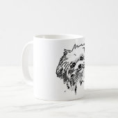 dweil koffiemok (Voorkant links)