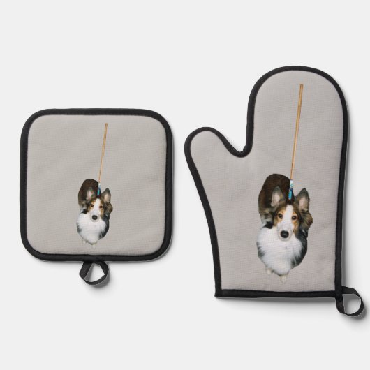 dweil ovenwant & pannenlap set (Voorkant)