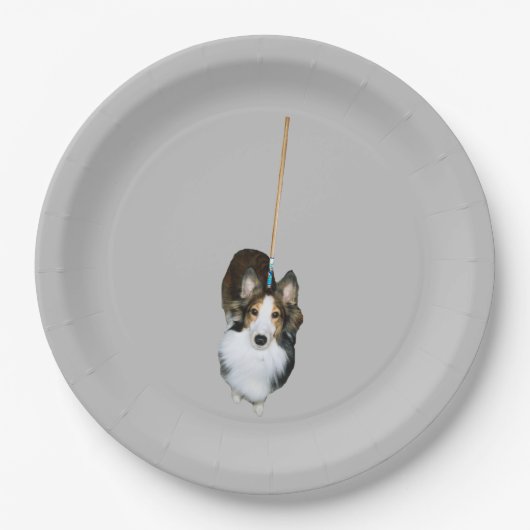 dweil papieren bordje (Voorkant)