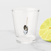 dweil shot glas (Voorkant)