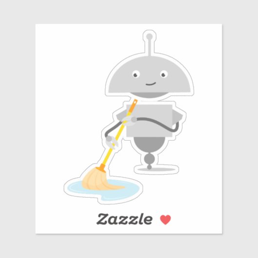 Dweilen Mia Sticker (Vel)