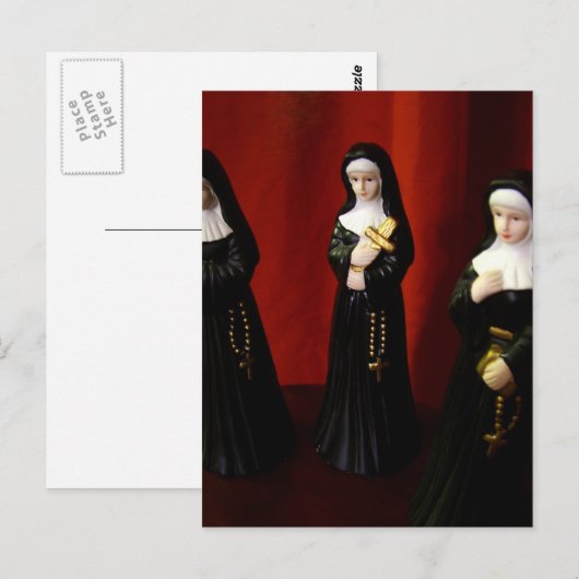 Dweilnuns Briefkaart (Voorkant / Achterkant)