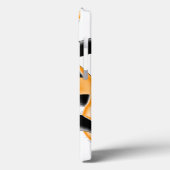 Dweimedaille van verbrande tapes, oranje witte kra Case-Mate iPhone case (Achterkant / Links)