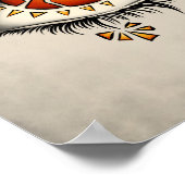 Dweke oogje van de digitale donkere hemel van de l poster (Hoek)