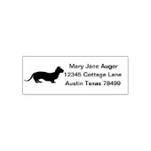 Dwelf Cat gepersonaliseerd zelfadres Zelfinktende Stempel (Design)