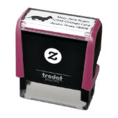 Dwelf Cat gepersonaliseerd zelfadres Zelfinktende Stempel (Product)
