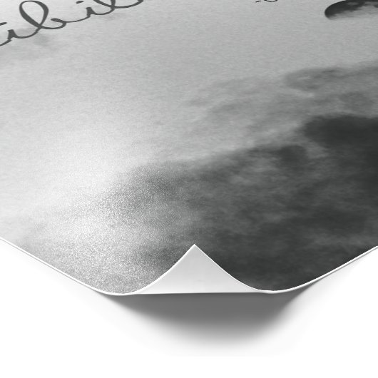 Dwell in potentie foto afdruk (Hoek)