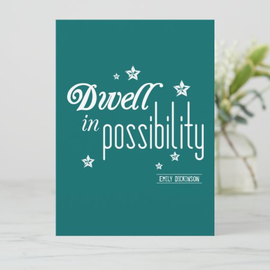 Dwell in potentie kaart (Staand voorkant)