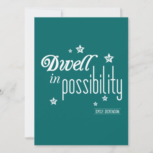 Dwell in potentie kaart (Voorkant)