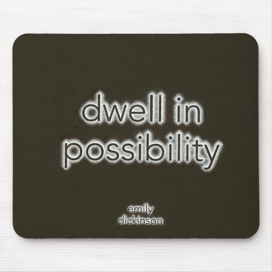 Dwell in potentie muismat (Voorkant)