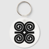 Dwennimmen Sterth | Humility Adinkra-symbool Sleutelhanger (Voorkant)