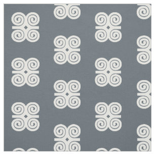 Dwennimmen Sterth   Humility Adinkra-symbool Stof
