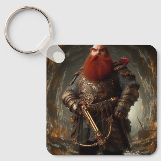 Dwerg 2 sleutelhanger (Voorkant)