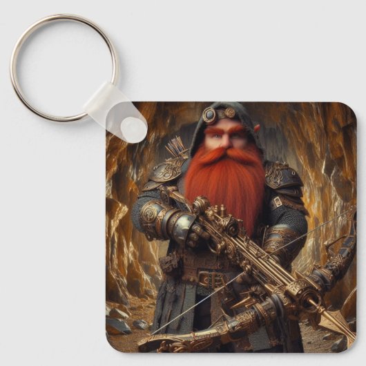 Dwerg 3 sleutelhanger (Voorkant)