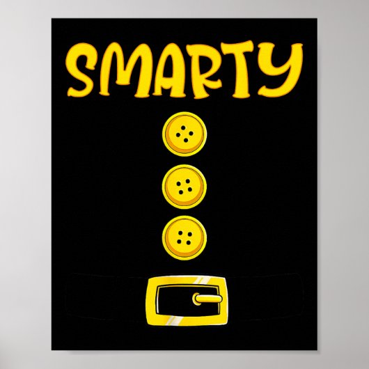 Dwerg Easy Halloween Dwerg Kostuum Kleur Matching Poster (Voorkant)