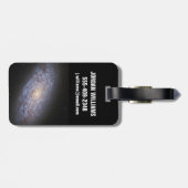 Dwerg Galaxy NGC 5949. Bagagelabel (Achterkant horizontaal)