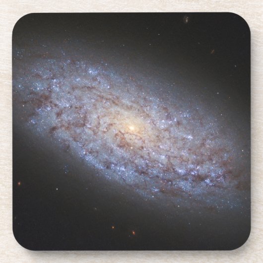 Dwerg Galaxy NGC 5949. Bier Onderzetter (Voorkant)