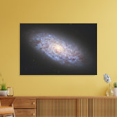 Dwerg Galaxy NGC 5949. Canvas Afdruk (Insitu (Woonkamer))