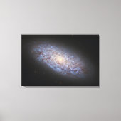 Dwerg Galaxy NGC 5949. Canvas Afdruk (Voorkant)
