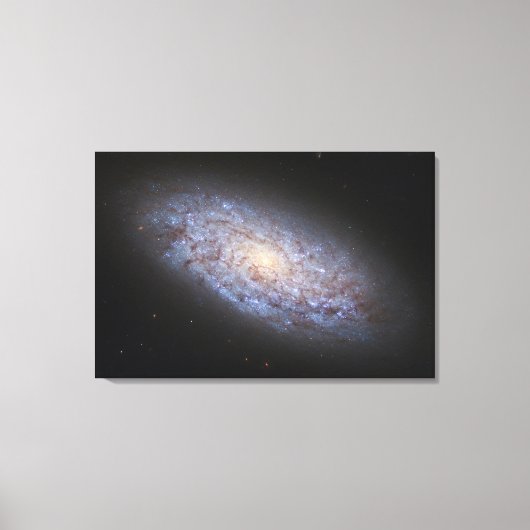 Dwerg Galaxy NGC 5949. Canvas Afdruk (Voorkant)