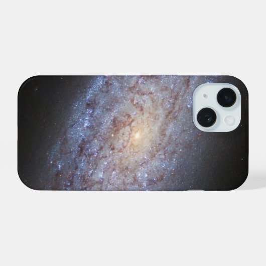 Dwerg Galaxy NGC 5949. iPhone 15 Case (Achterkant horizontaal)