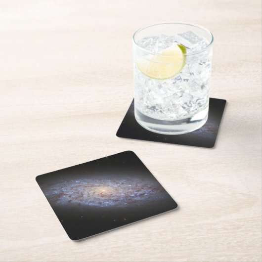 Dwerg Galaxy NGC 5949. Kartonnen Onderzetters (Insitu)