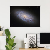 Dwerg Galaxy NGC 5949. Poster (Thuiskantoor)