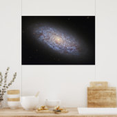 Dwerg Galaxy NGC 5949. Poster (Keuken)