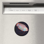 Dwerg Gourami Tropische vismagneet Magneet (Insitu (Vaatwasser))