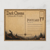 Dwerg Granite Deep Dark Cinema Briefkaart (Achterkant)