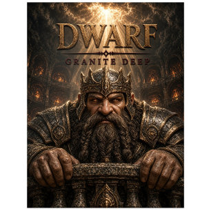 Dwerg Granite Deep Dark Cinema Briefkaart