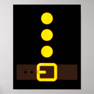 DWERG KOSTUUM KLEUR Matching voor Halloween Poster