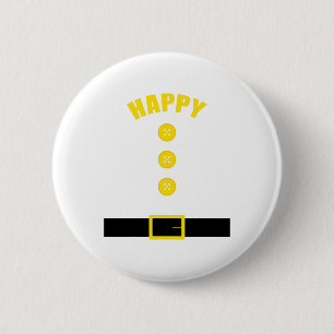Dwerg kostuum - Leuk Halloween cadeau idee - Happy Ronde Button 5,7 Cm