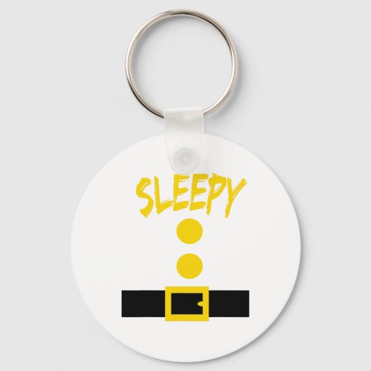 Dwerg kostuum - Leuk Halloween cadeau idee - Sleep Sleutelhanger (Voorkant)