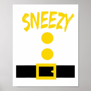 Dwerg kostuum - Leuk Halloween cadeau idee - Sneez Poster