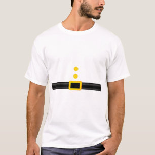 Dwerg kostuum riem Halloween ontwerp T-shirt