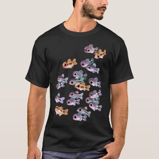 Dwerg pantsermeerval t-shirt (Voorkant)