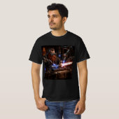Dwerg Sciencefiction Smidse T-shirt (Voorkant volledig)