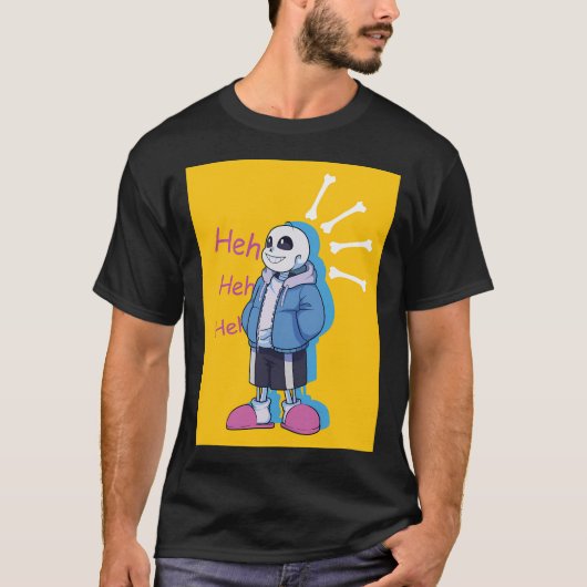 Dwerg skelet t-shirt (Voorkant)
