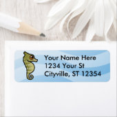 Dwerg zeepaardje etiket (Insitu)